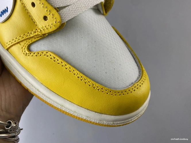 1 Yellow-Cone x NRG Dark Powder White Jordan Off-White Air AQ0818-149 1010